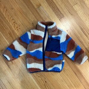 H&M Sherpa Fleece Jacket 3/4T